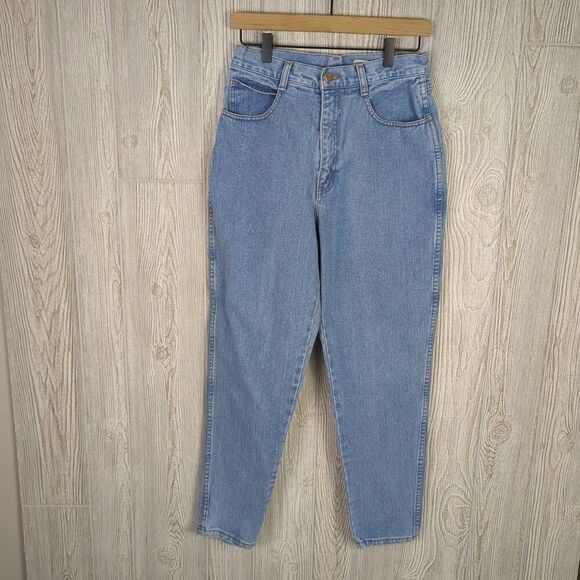 Vintage Bill Blass Women’s Size 10 Mom Blue Denim Jeans 27” Inseam - Picture 1 of 8
